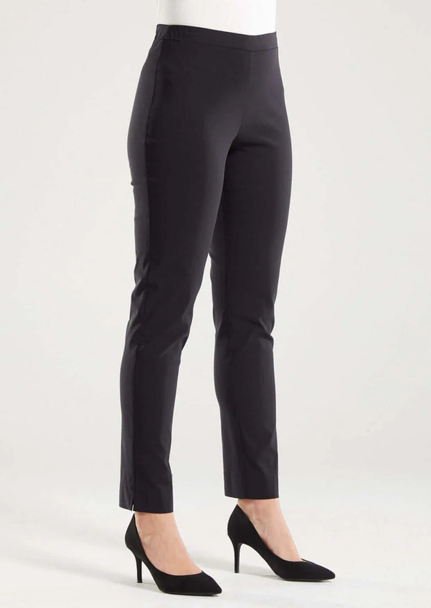 PHILOSOPHY - Black Full Length Narrow Pant