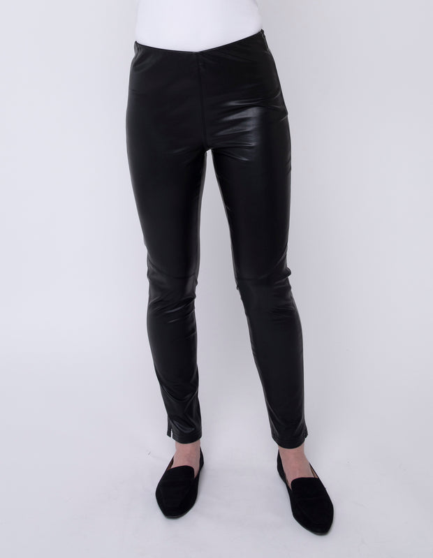 PING PONG - Faux Leather Legging
