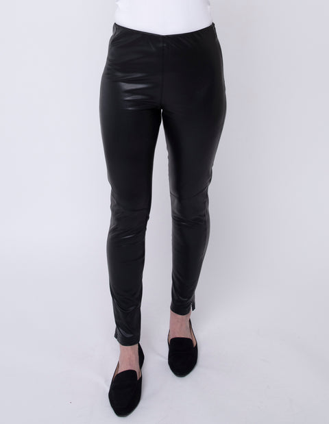 PING PONG - Faux Leather Legging