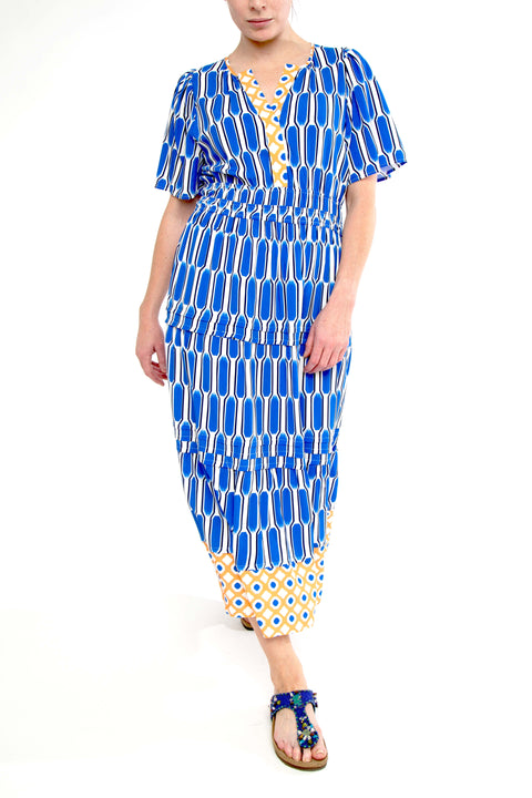 PING PONG - Morocco Print Tiered Dress - 555526