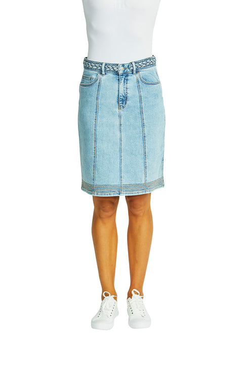 PING PONG - Pale Denim Amelia Skirt - P575606