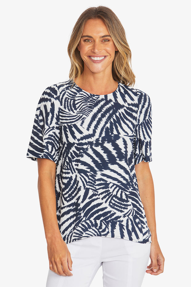 PING PONG - Asha Print Top - P595331
