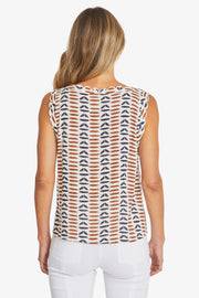 PING PONG - Marrakesh Print Sleeveless Top - P595333