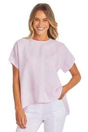 PING PONG - Pearl Misty Linen Top - P595341
