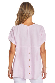 PING PONG - Pearl Misty Linen Top - P595341