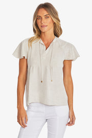 PING PONG - Raffia Annabelle Top - P595344