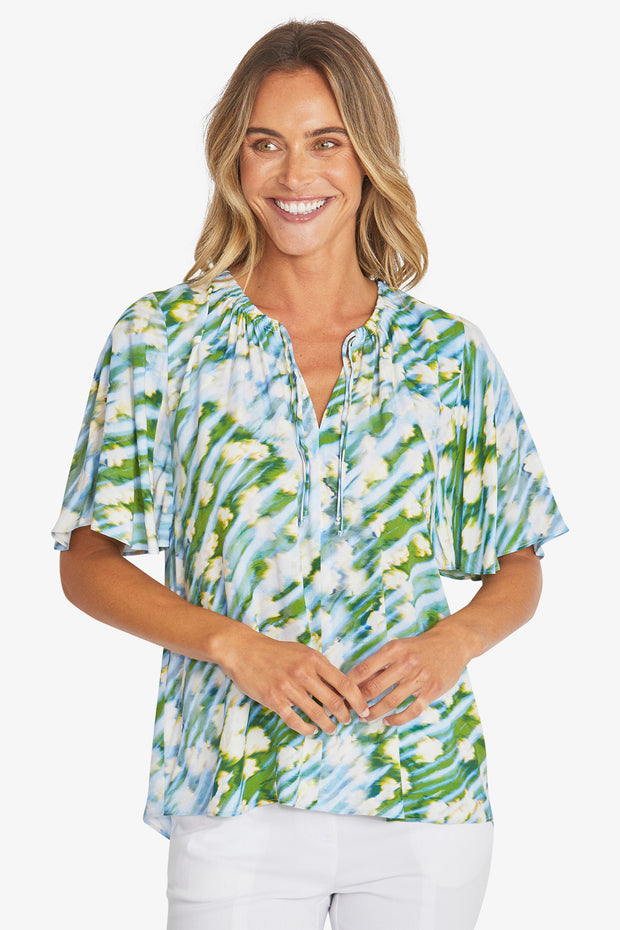 PING PONG - Capri Print Top - P595348