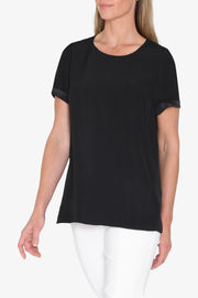 PING PONG - Black Kira Slinky Top - P595358