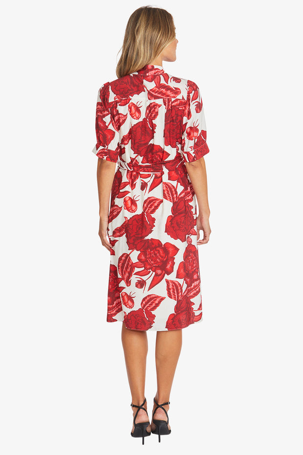 PING PONG - Valencia Print Belted Dress - P595508