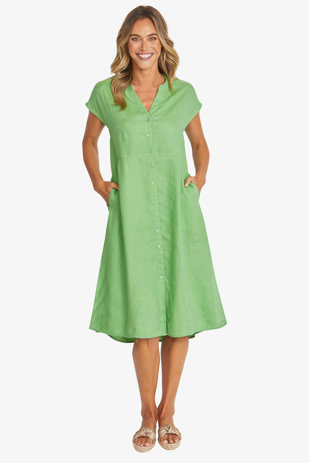 PING PONG - Clover Sammy Linen Dress - P595544