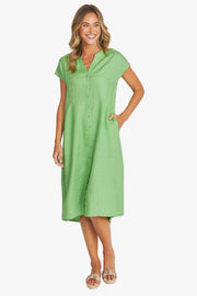 PING PONG - Clover Sammy Linen Dress - P595544