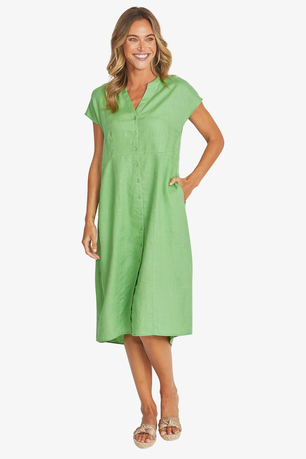 PING PONG - Clover Sammy Linen Dress - P595544