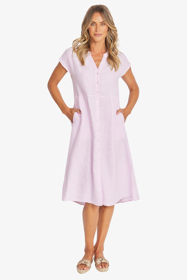 PING PONG - Pearl Sammy Linen Dress - P595544