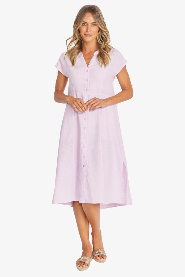 PING PONG - Pearl Sammy Linen Dress - P595544