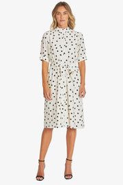 PING PONG - Ivory/Black Pamela Dress - P595553
