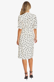PING PONG - Ivory/Black Pamela Dress - P595553