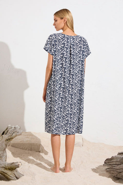 MELA PURDIE - Quill Print Transit T Dress - F842 3203