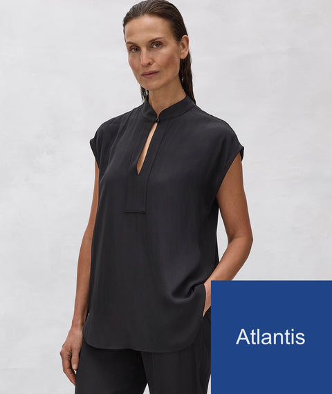 MELA PURDIE - Atlantis Keyhole Slice Top - F67 8552