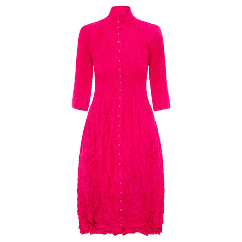 ALQUEMA - Mars Pink Nehru Coat Dress - ACC308