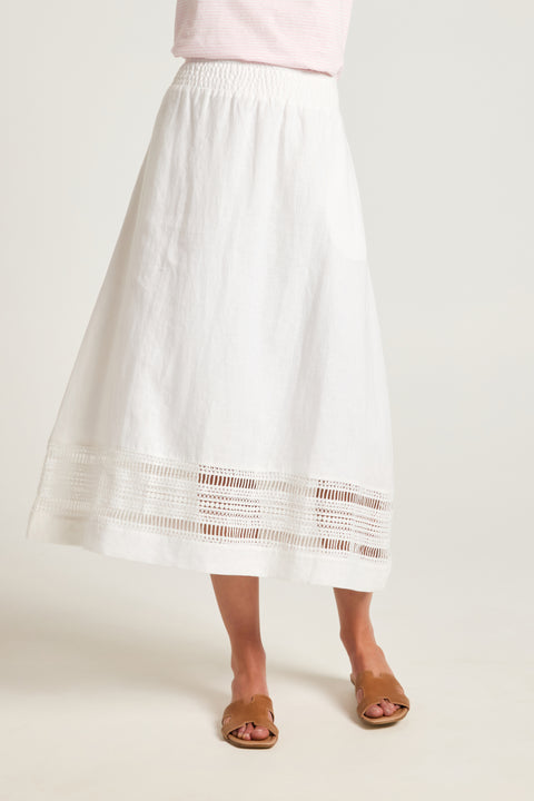 YARRA TRAIL - White Daisy Skirt - YT25S9553