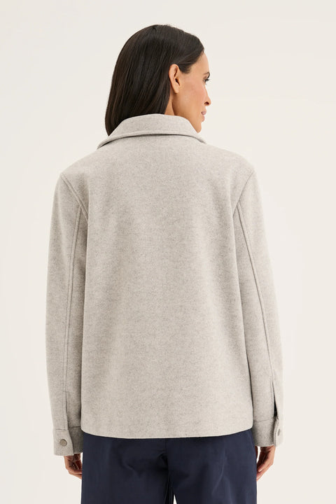 YARRA TRAIL - Silver Marle Accent Jacket - YTWN6264