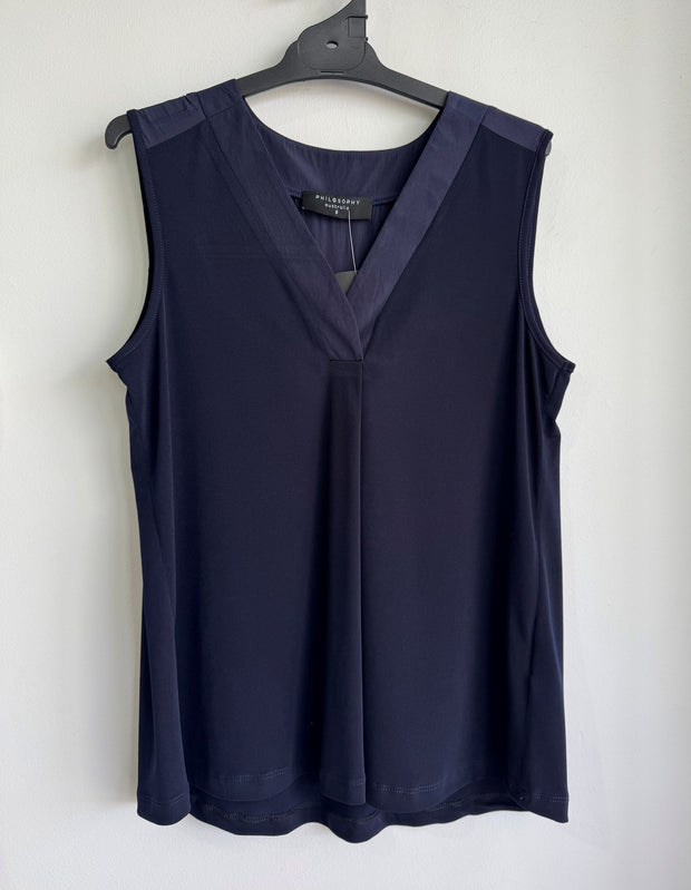 PHILOSOPHY - Ink Sleeveless Tank