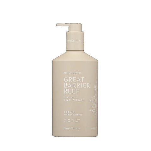 MAINE BEACH - Great Barrier Reef Sea Salt Body & Hand Creme 500ml