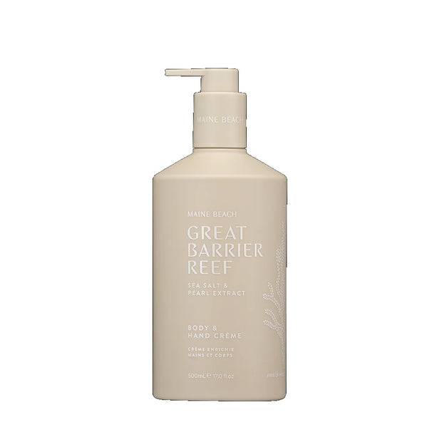 MAINE BEACH - Great Barrier Reef Sea Salt Body & Hand Creme 500ml