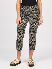 VASSALLI - Beau Printed Slim Leg 7/8 Lightweight Pull On - 274LW
