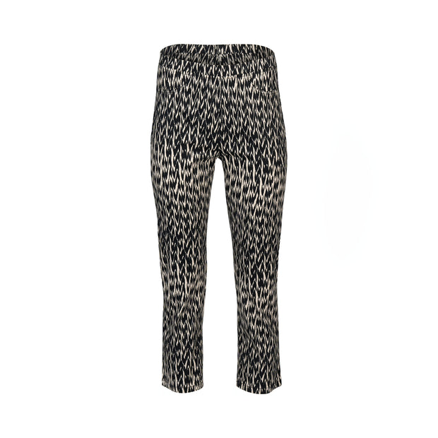 VASSALLI - Beau Printed Slim Leg 7/8 Lightweight Pull On - 274LW