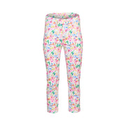VASSALLI - Porto Printed Slim Leg 7/8 Lightweight Pull On - 274LW