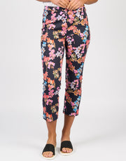 VASSALLI - Willa Printed Slim Leg 7/8 Lightweight Pull On - 274LW