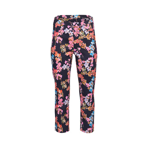 VASSALLI - Willa Printed Slim Leg 7/8 Lightweight Pull On - 274LW