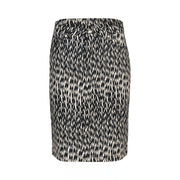 VASSALLI - Beau Printed Lightweight Skirt with Centre Back Vent - 372AV