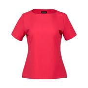 VASSALLI - Cherry Boat Neck Top - 4489