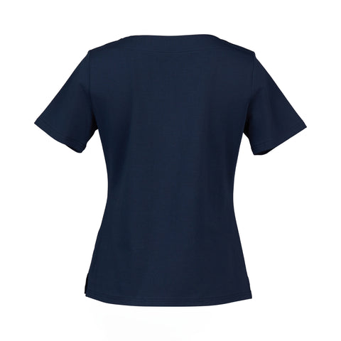 VASSALLI - Ink Boat Neck Top - 4489