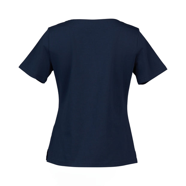 VASSALLI - Ink Boat Neck Top - 4489