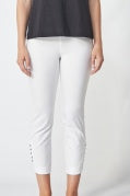 VERGE - White Acrobat Rivet Pant - 9322LW