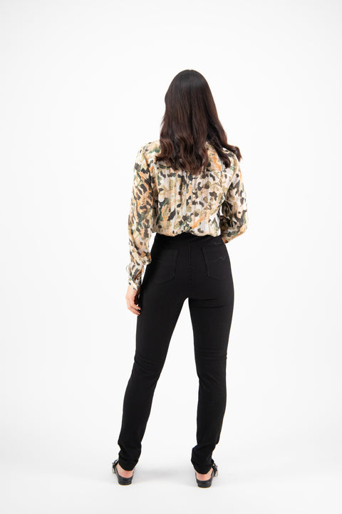 VASSALLI - Plush Skinny Full Length Printed Ponti Pull On - 230