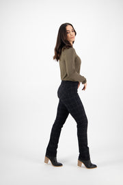 VASSALLI - Chelsea Slim Leg Full Length Printed Ponti Pull On - 234