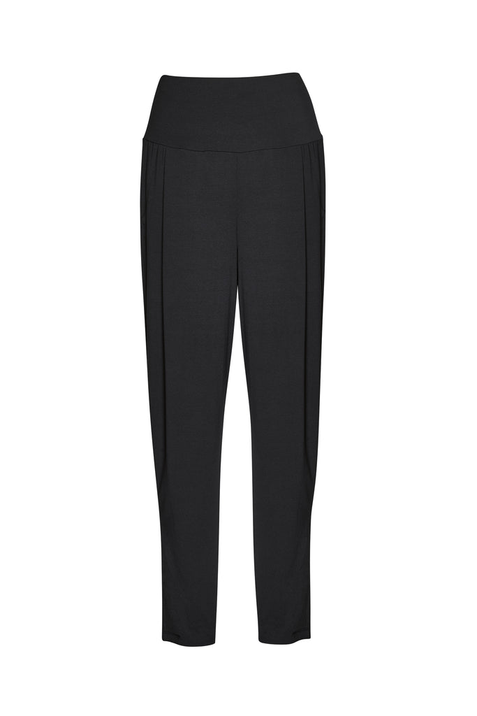 PAULA RYAN ESSENTIALS Waisted Cigarette Pant - Microjersey