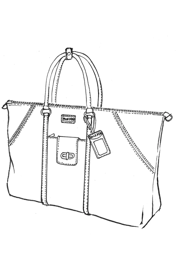 PAULA RYAN - Side Zip Travel Bag - 8277